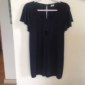 Boutique Navy Blue Romper size M